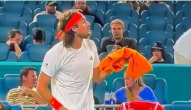 Stefanos Tsitsipas in Miami Open meltdown after embarrassing new low | Tennis | Sport