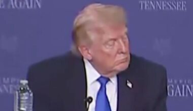 Trump health fears as he 'falls asleep again' on stage at event on TV | World | News