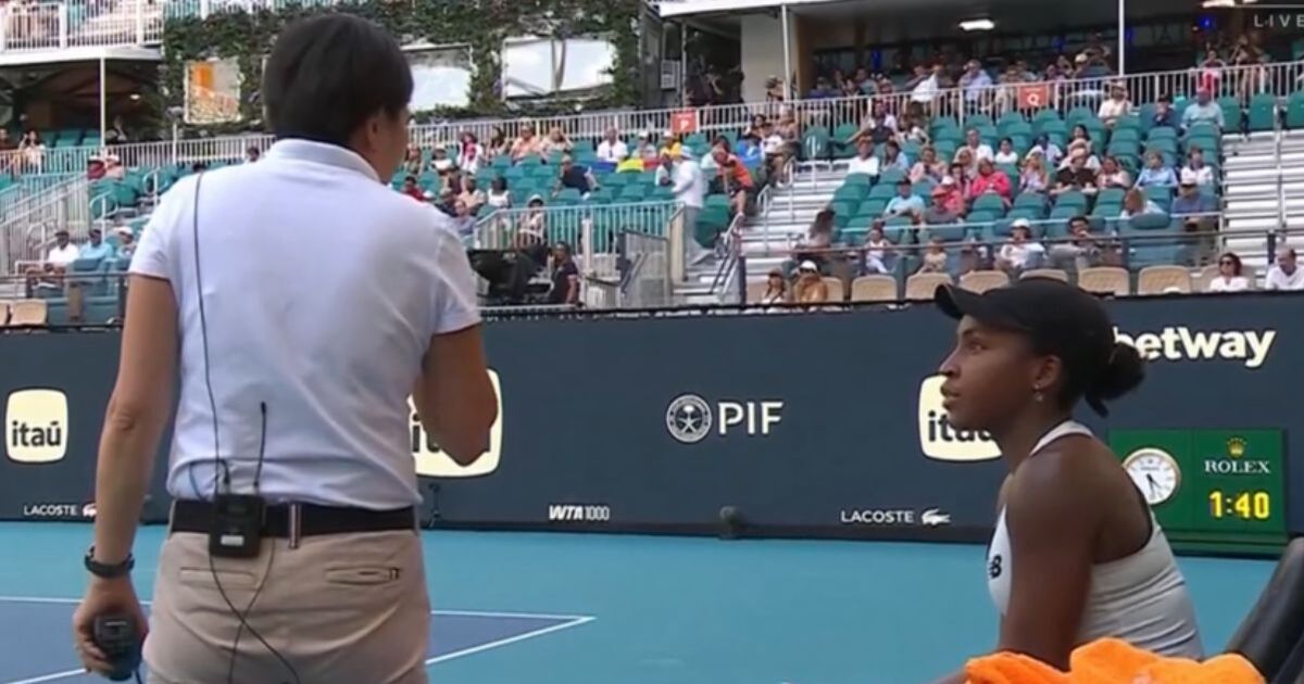 Coco Gauff Miami Open match halted for emergency as fan 'passes out' and medics called | Tennis | Sport