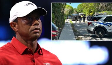 Tiger Woods involved in terrifying car crash in Florida as car flipped | Golf | Sport