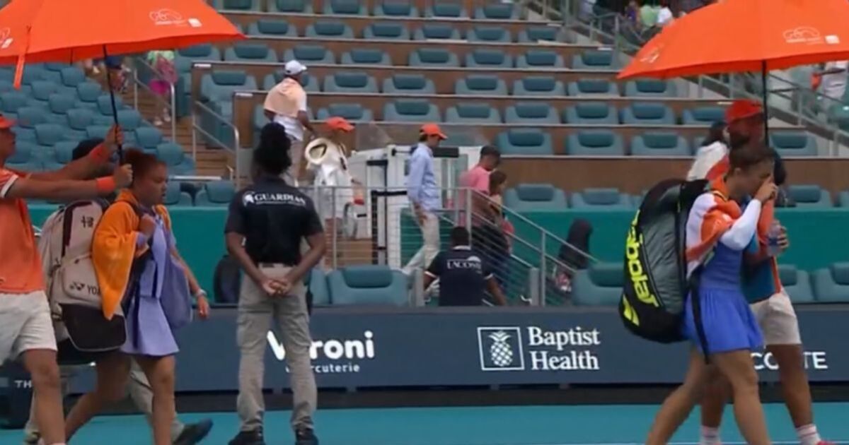 Miami Open final moved mid-match as schedule chaos returns on last day of tournament | Tennis | Sport