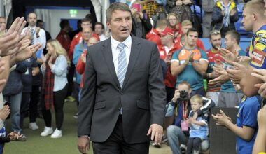 Warrington Wolves Tony Smith farewell event ahead of move