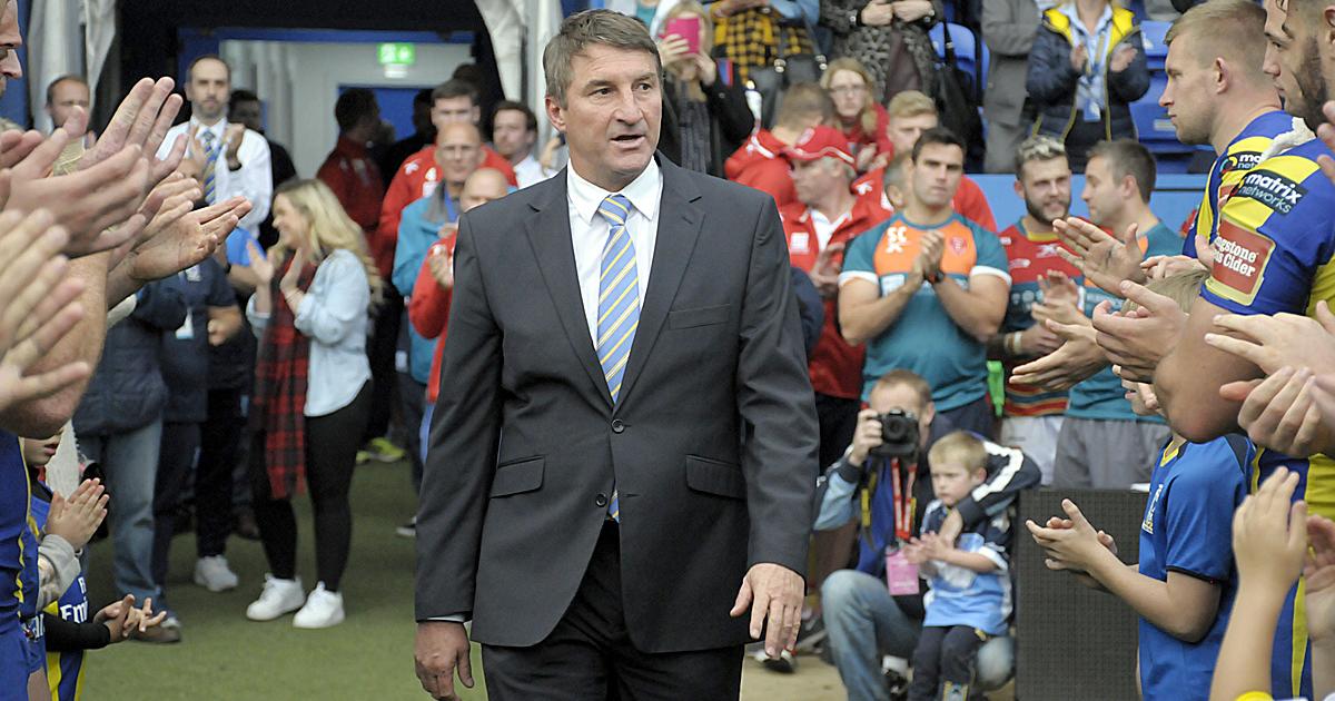 Warrington Wolves Tony Smith farewell event ahead of move