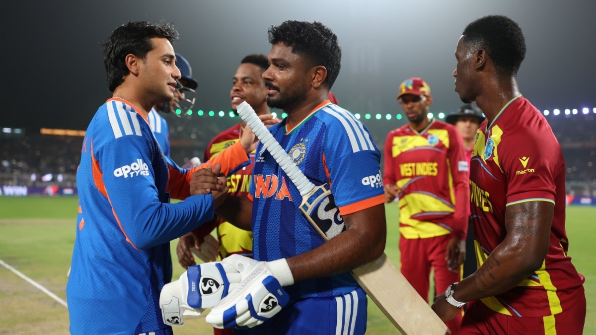 वेस्टइंडीज के खिलाफ संजू सैमसन ने खेली 97 रनों की तूफानी पारी (Photo: BCCI)