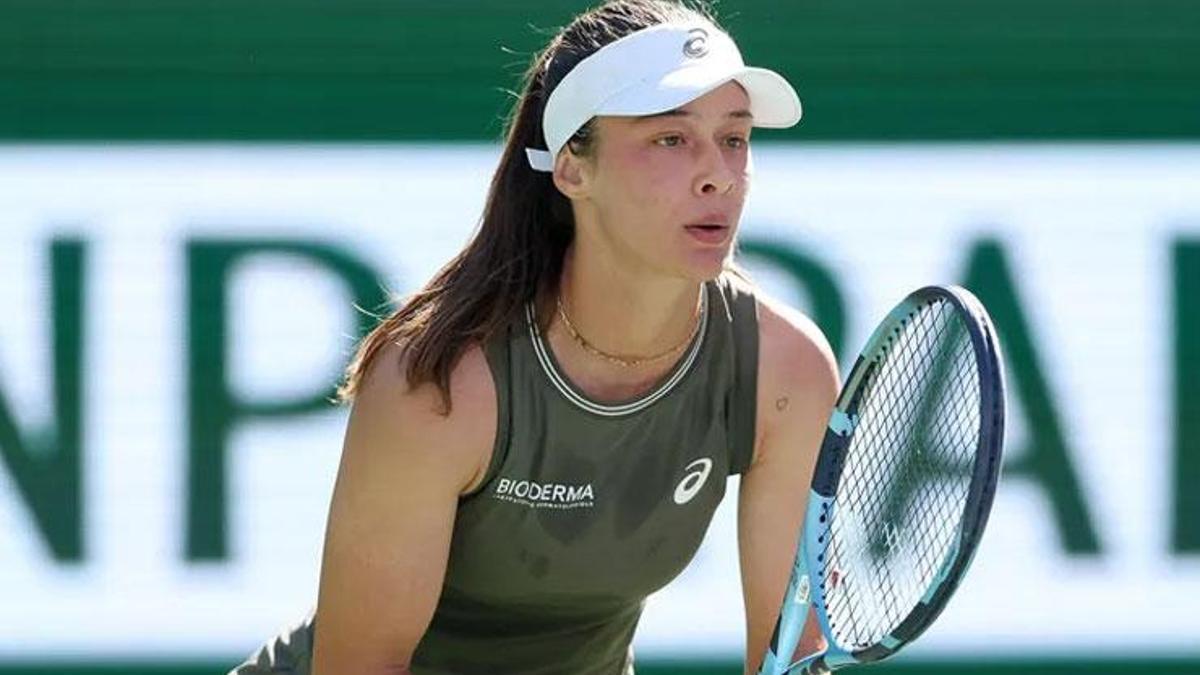 National tennis player Zeynep Sonmez made history! Spectacular performance