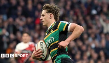 Northampton Saints' Archie McParland