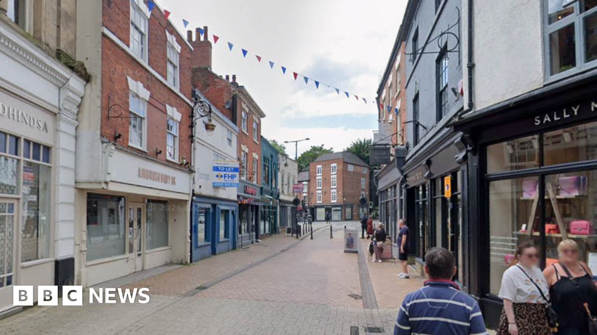 A narrow city centre street