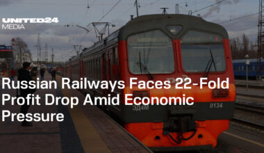 Russian Railways Faces 22-Fold Profit Drop Amid Economic Pressure — UNITED24 Media