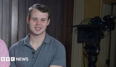 Joseph Duggar sitting in a 2016 interview