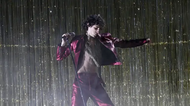 Sombr was also among the performers at The BRIT Awards 2026