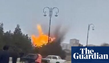 Azerbaijan accuses Iran of ‘terrorist’ drone attack on airport that injured four people | Azerbaijan