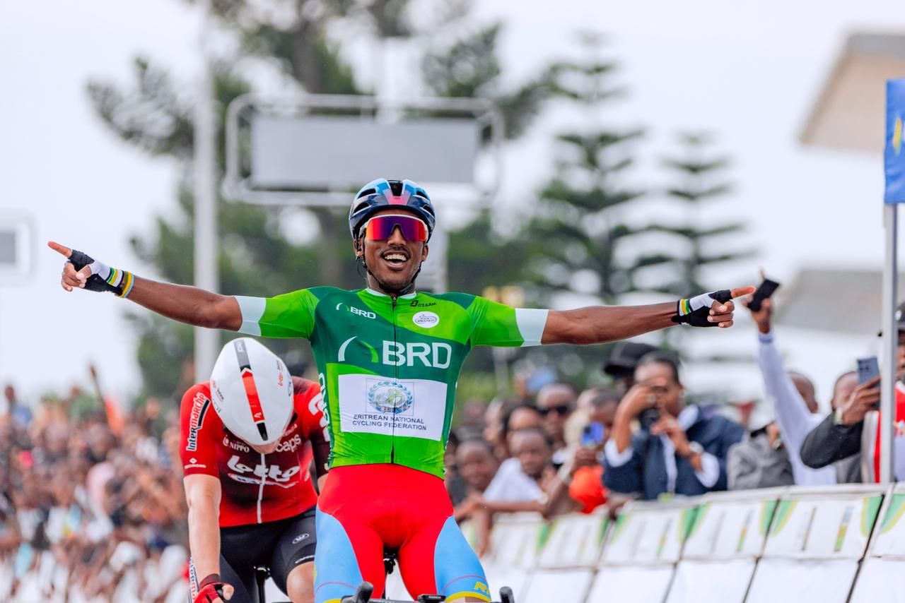 Henok Mulubrhan wins stage 8 of 2026 Tour du Rwanda