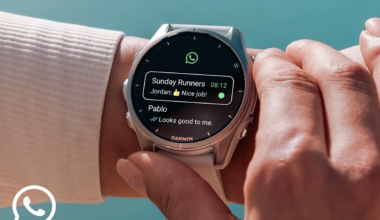WhatsApp is now officially available on Garmin smartwatches