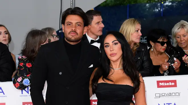 Jordon Brook and girlfriend Sophie Kasaei