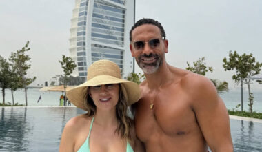 Rio and Kate Ferdinand 'flee Dubai for Portugal' after sheltering from Iranian missiles in war-torn UAE