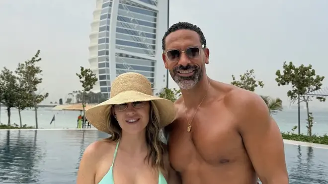 Rio and Kate Ferdiand have fled Dubai for Portugal amid the MIddle East war.