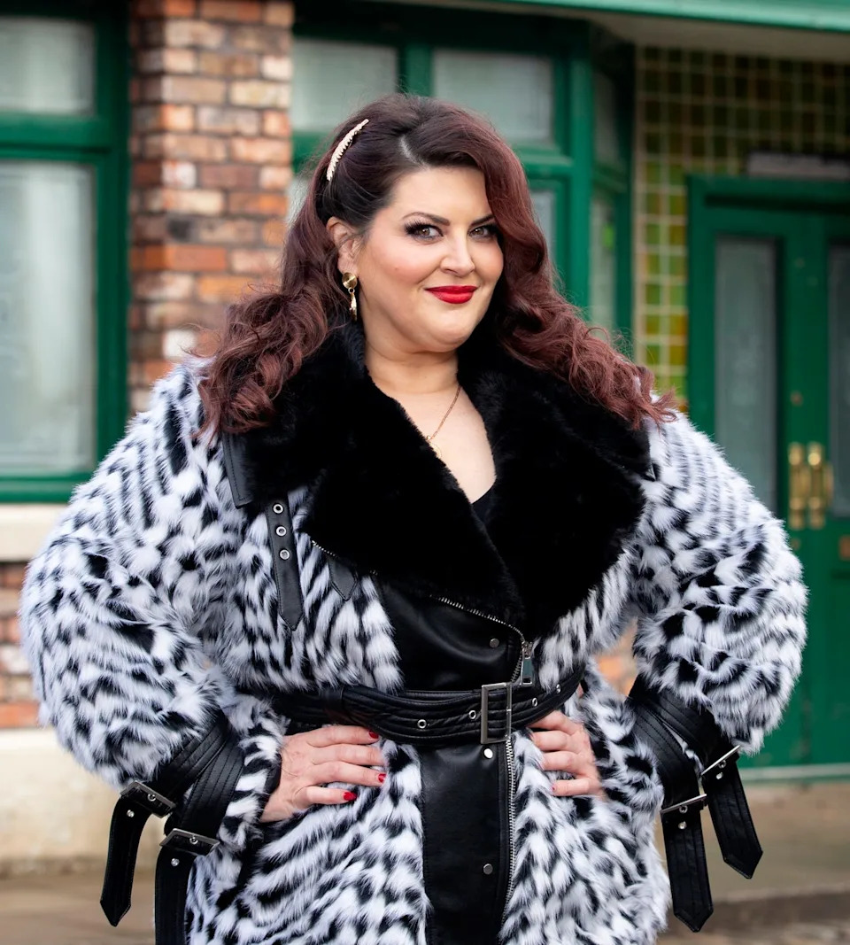 jodie prenger as glenda shuttleworth, coronation street