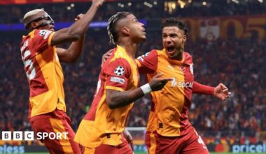 Galatasaray 1-0 Liverpool: Reds beaten in Arne Slot's 100th game in charge