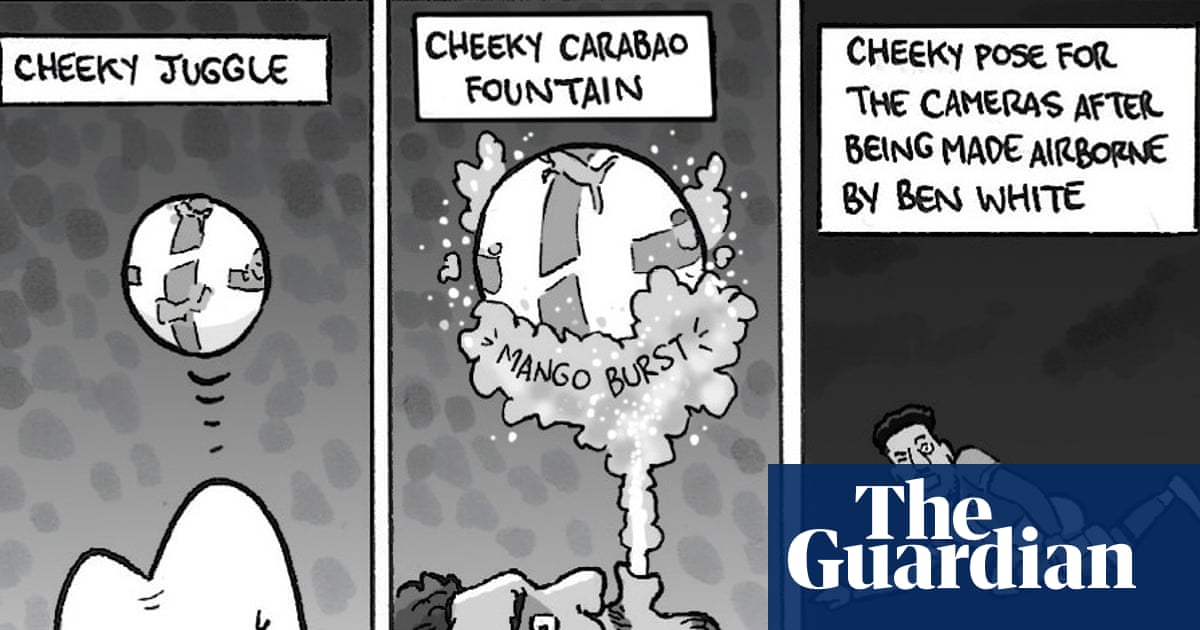 David Squires on … big calls and cheeky Cherki at the Carabao Cup final - The Guardian