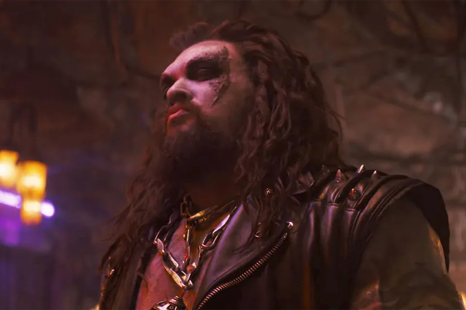 Jason Momoa as Lobo in SupergirlCredit: Warner Bros. Pictures