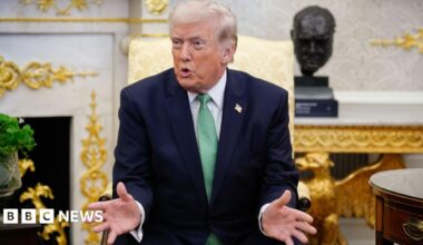 Trump says Nato making 'foolish mistake' over Iran
