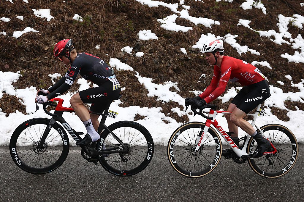 Riders battle tough conditions during the 2025 edition of Paris-Nice