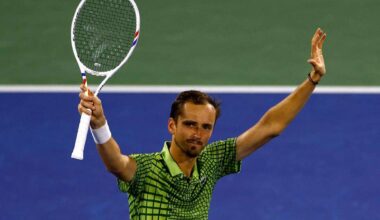Medvedev wins second Dubai title after Griekspoor pulls out of final