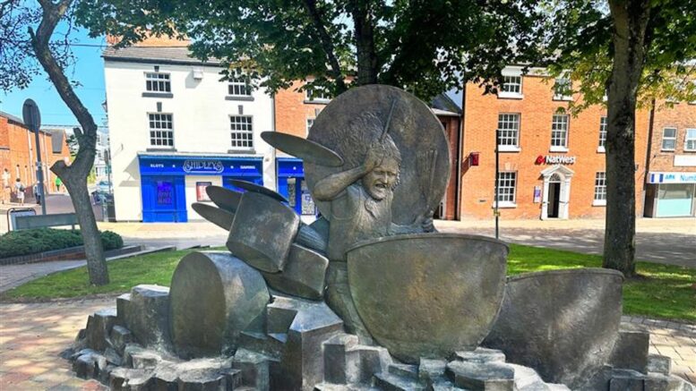 John Bonham statue Redditch
