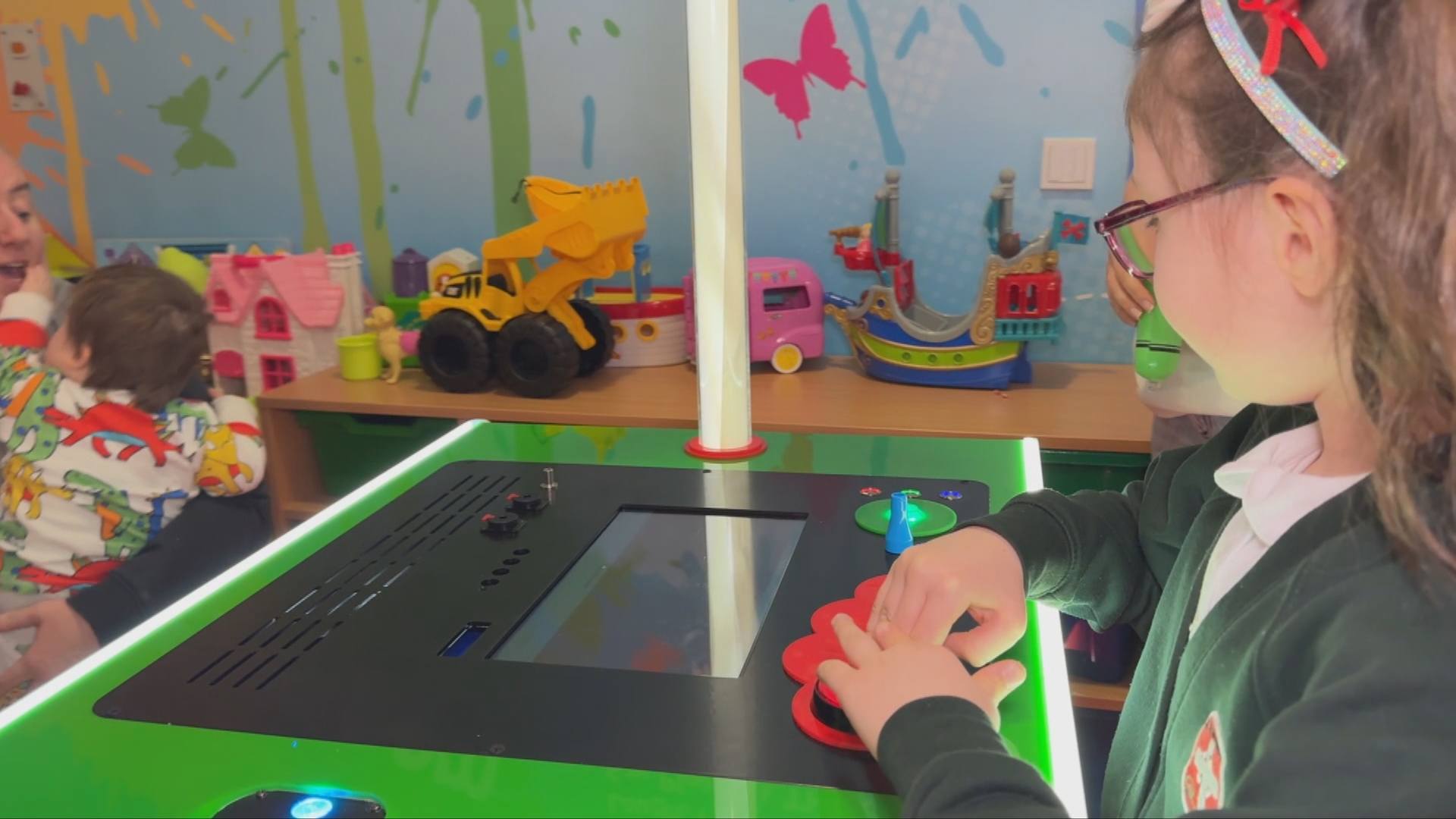 A disco on wheels is bringing the party to the wards at the Royal Hospital for Children