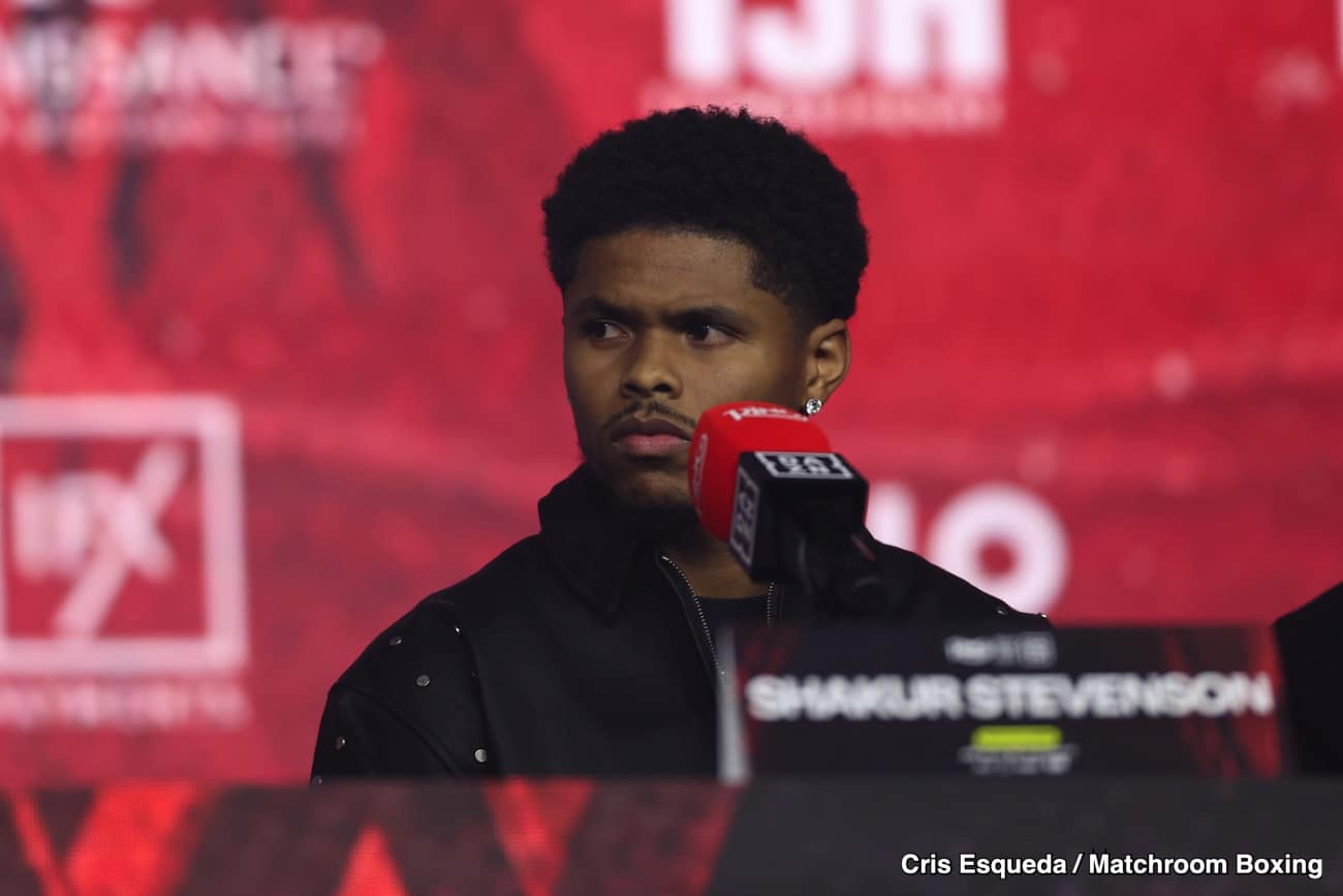 Shakur Stevenson posts defiant warning on X after WBC strips lightweight title