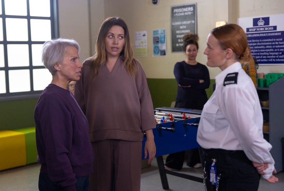 Debbie Webster, Lou Michaelis, Coronation Street debbie webster, lou michaelis, coronation street