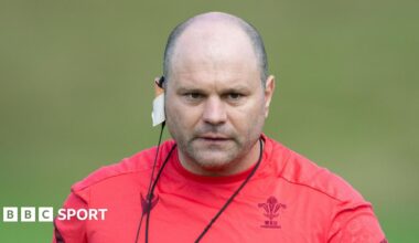 Sean Lynn in Wales training