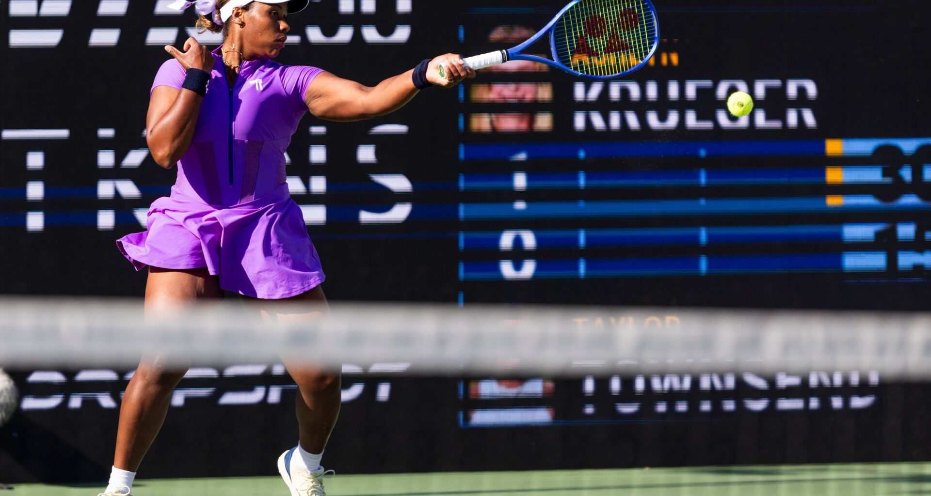 Townsend downs Krueger to reach first tour-level singles final in Austin - WTA Tennis