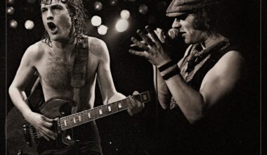 The classic rock band AC/DC hailed as "our gods"