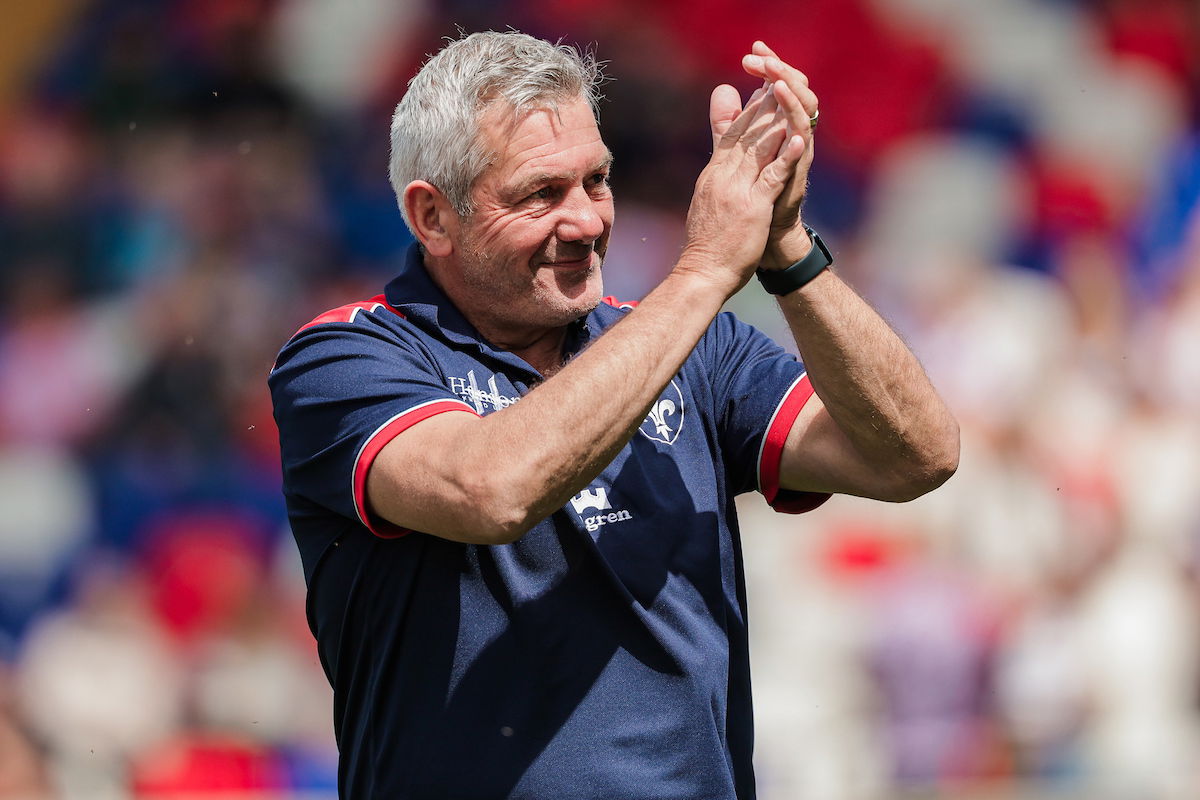 Wakefield Trinity boss Daryl Powell applauds fans