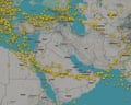 Airspace closures in Middle East following Iran strikes