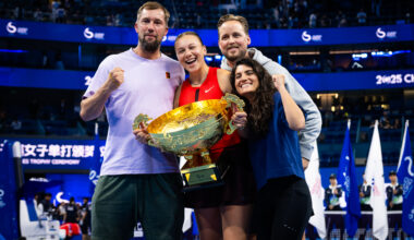 Anisimova closes chapter with coach Vleeshouwers: 'Thank you for everything'