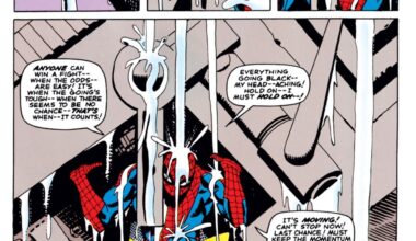 Both Superman/Spider-Man Crossovers Have The Same Steve Ditko Homage?