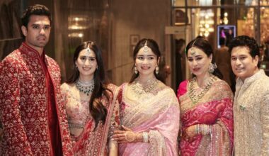 Sachin Tendulkar Son Marries Saaniya Chandhok In Grand Mumbai Ceremony
