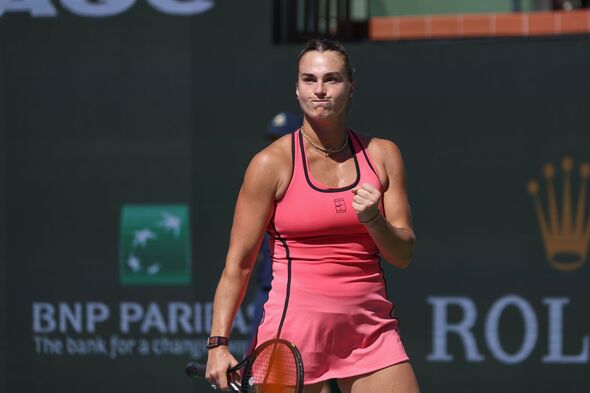 Aryna Sabalenka Indian Wells BNP Paribas Open