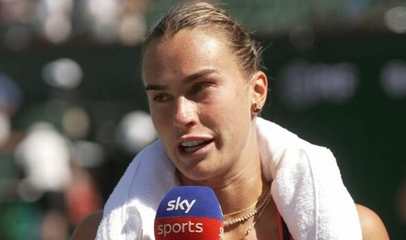 Aryna Sabalenka Indian Wells Sky Sports