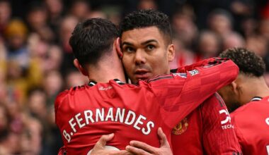 Man United player ratings v Aston Villa: Bruno Fernandes and Casemiro shine in crucial win