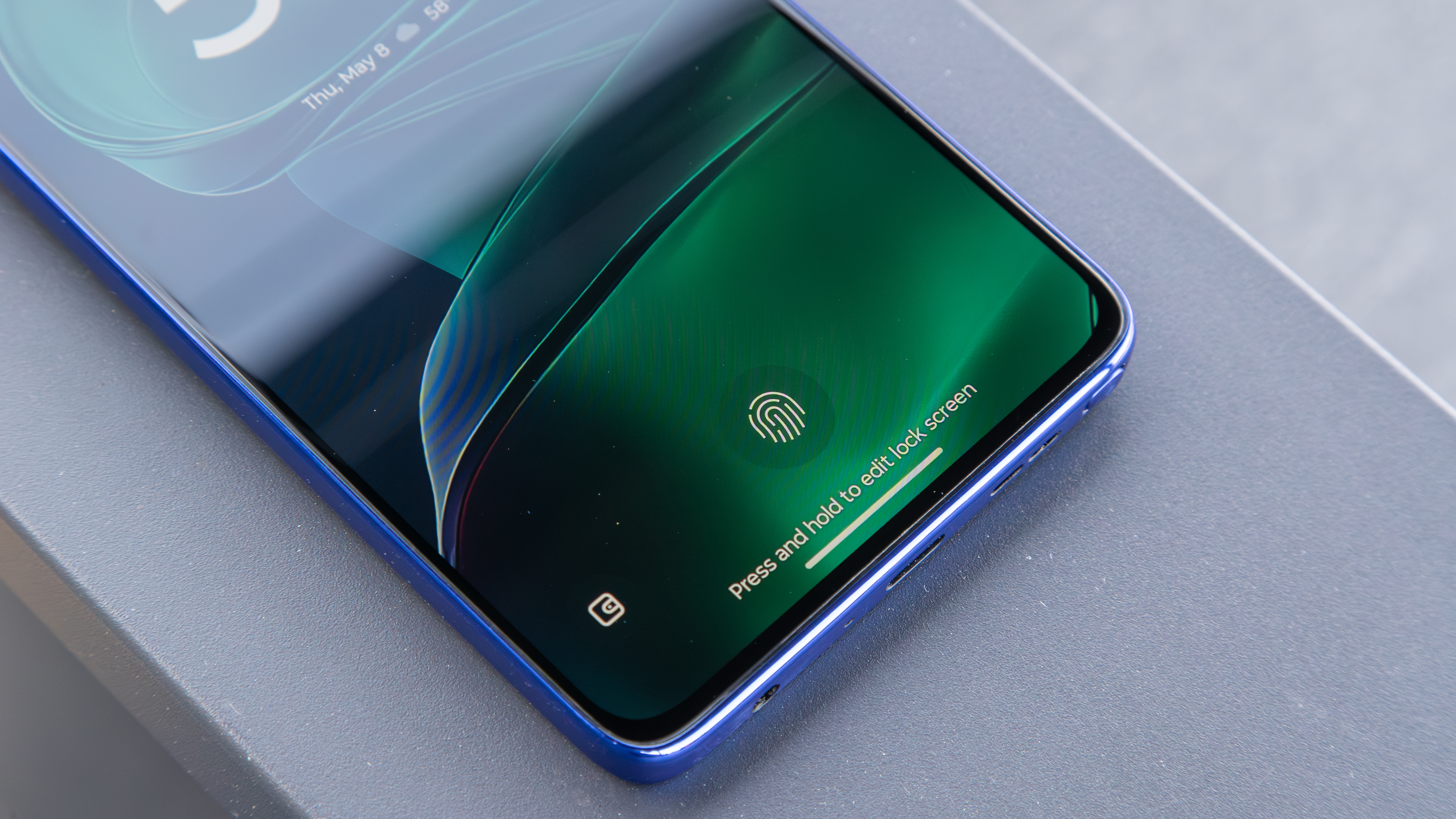 Moto G Stylus 2025 fingerprint sensor