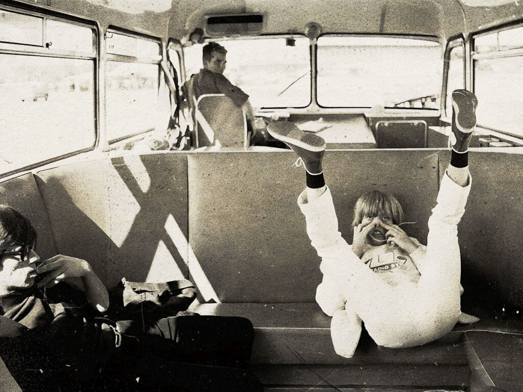 Brian Jones and Keith Richards by Bent Rej -Vienna - 1965