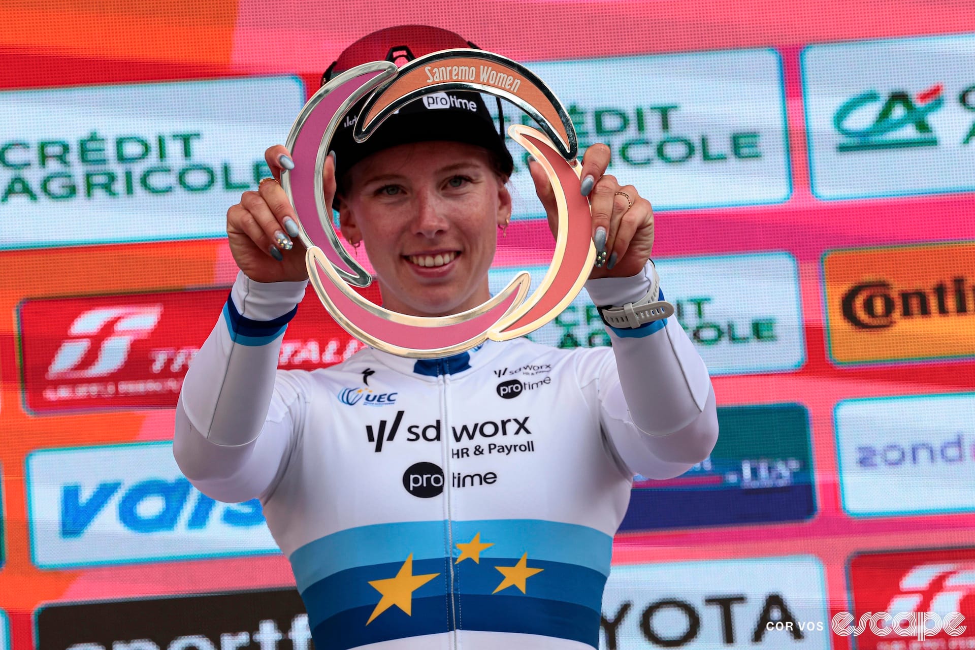 How do you beat Lorena Wiebes at Milan-San Remo?