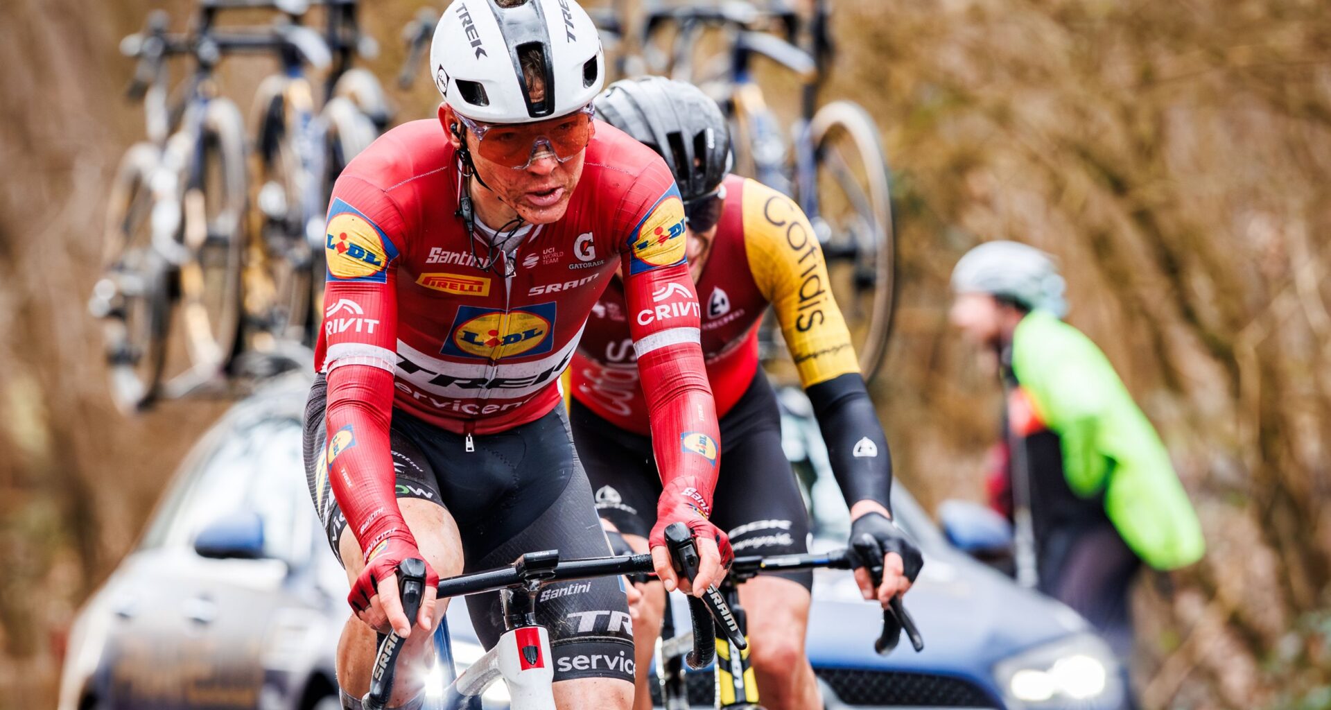 Toms Skujiņš out of Spring Classics for the first time in a decade in big blow for Lidl-Trek and Mads Pedersen