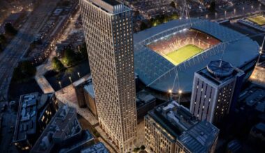 178m tower would surpass Swansea's 107m high Meridian tower, presently the tallest in Wales