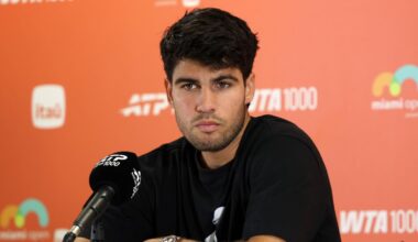 Carlos Alcaraz told 'this is the burden the best players have to bear' by Italian legend