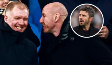 Scholes reveals eight-word 'message' he sent Carrick after Instagram slam