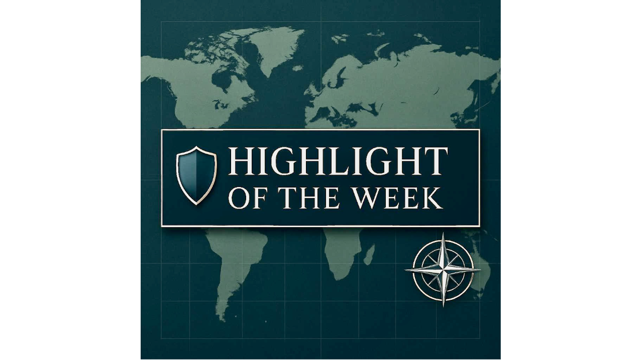 Highlight of the Week